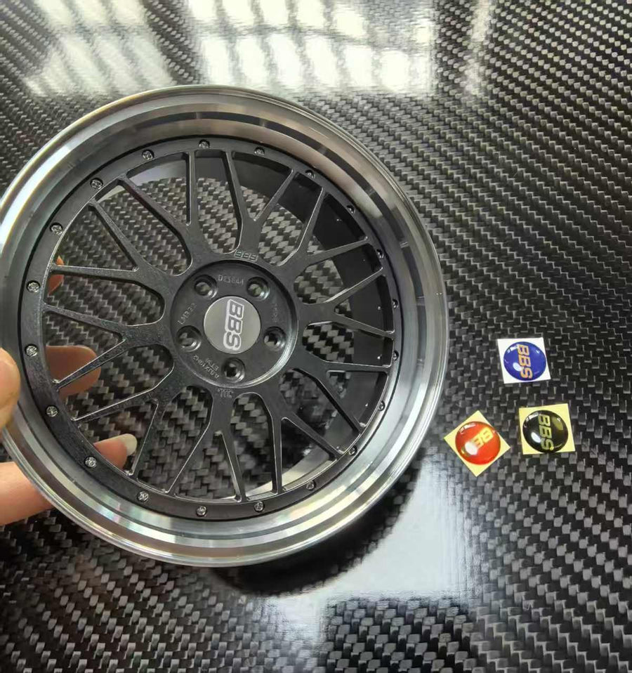 Mesh-Spoke 10cm Die-Cast Aluminium Mini Wheel – view 2
