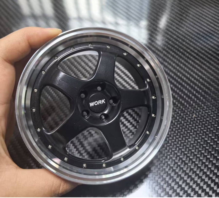 Classic 5-Spoke 10cm Die-Cast Aluminium Mini Wheel – view 2