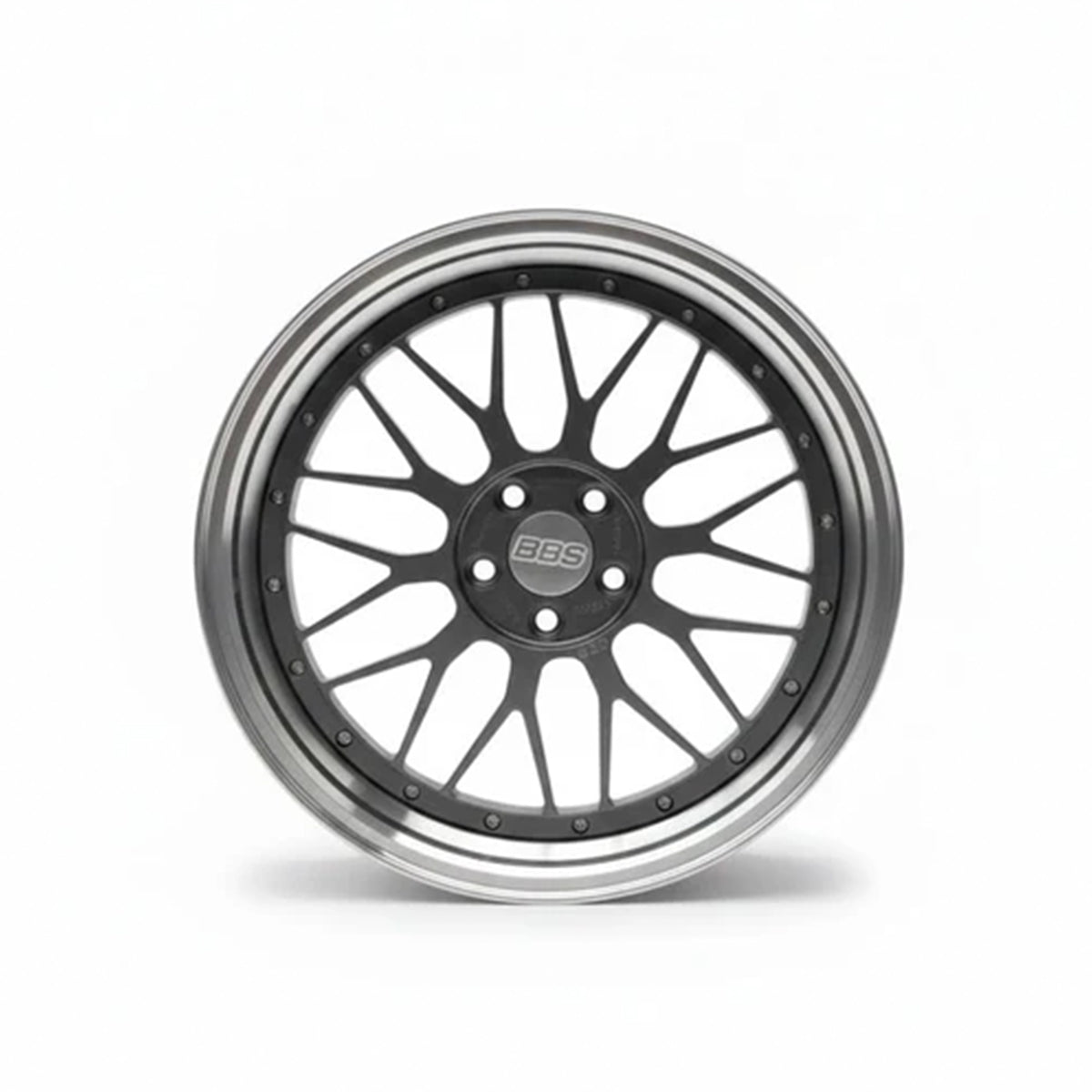 Cross-Mesh 10cm Die-Cast Aluminium Mini Wheel