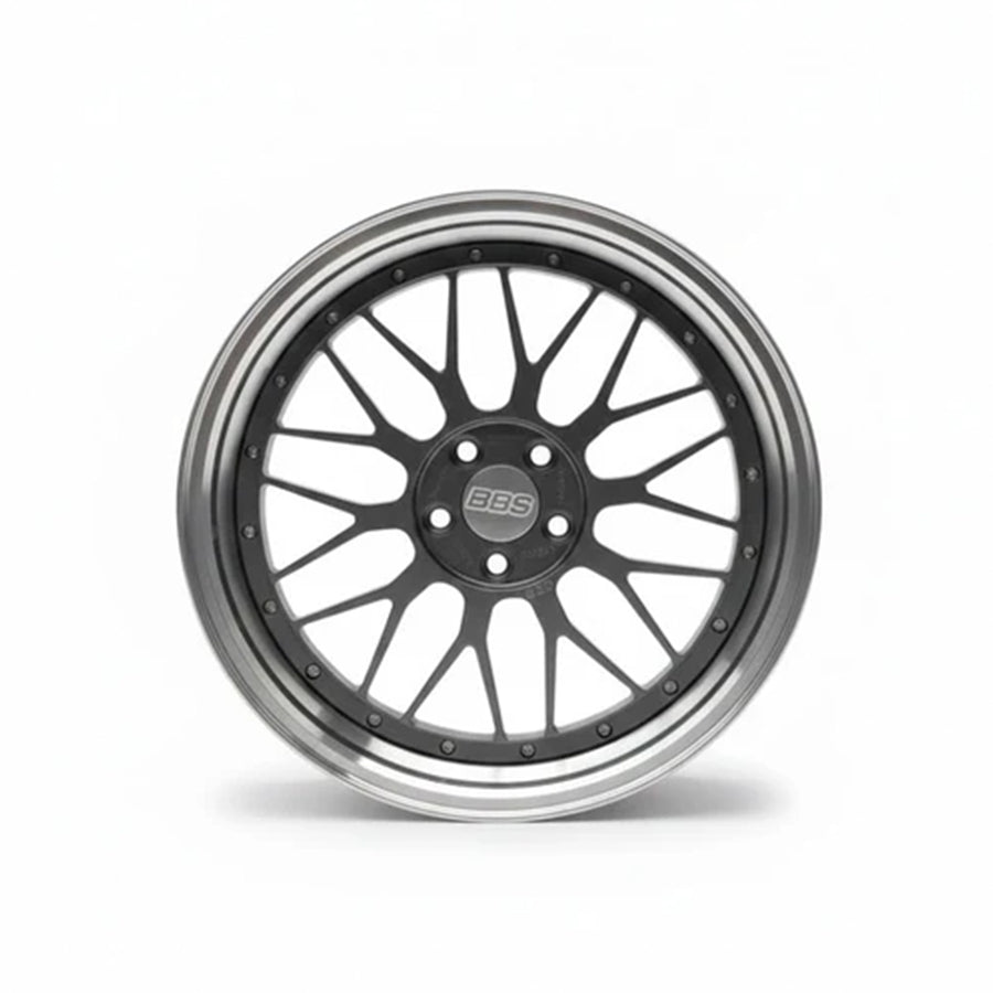Cross-Mesh 10cm Die-Cast Aluminium Mini Wheel