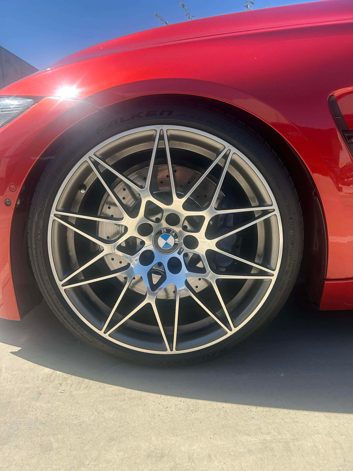 PRE OWNED - BMW OEM 666M Competition Wheels, photo 4