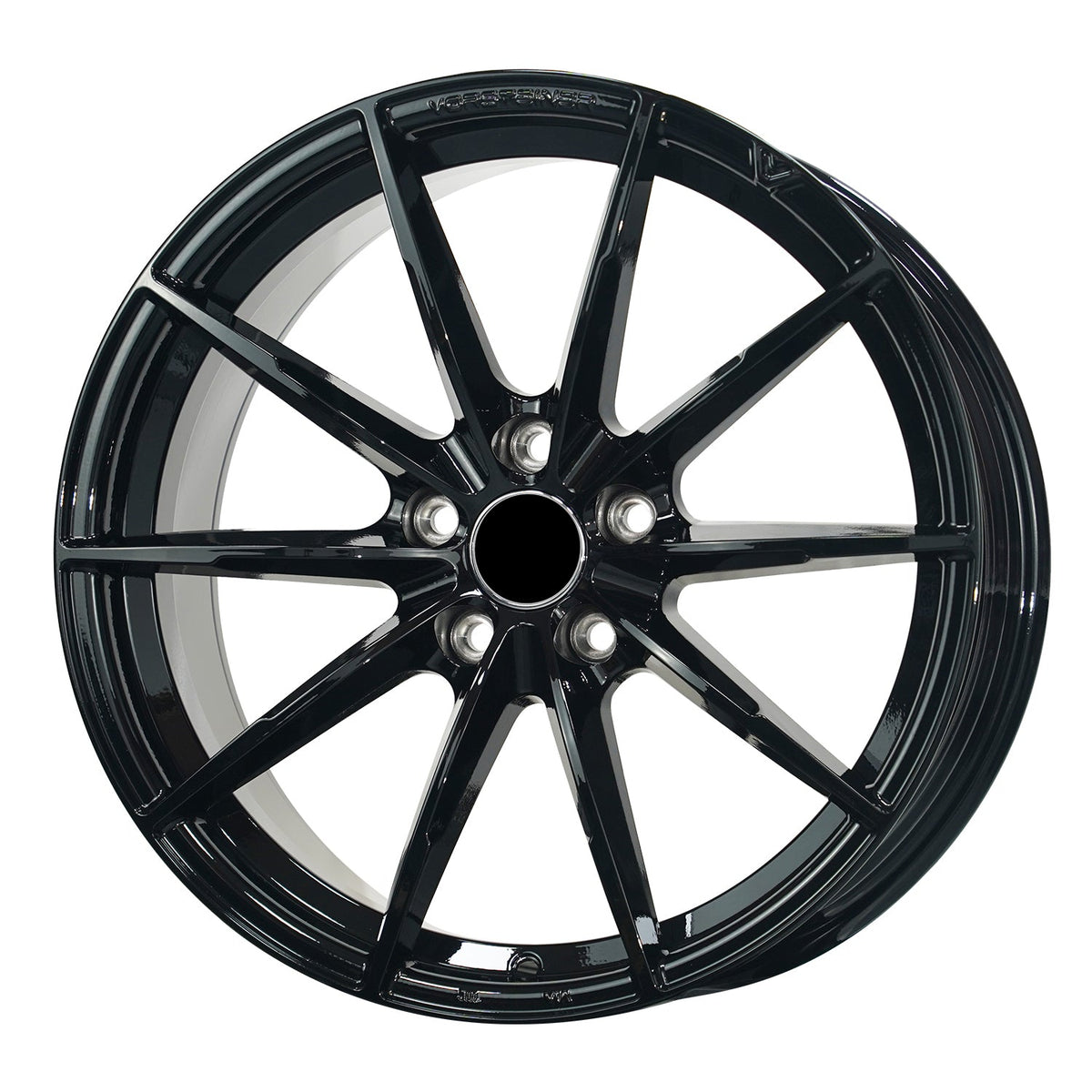 WWC 515 Three-Spoke Flow-Form Wheel Black, photo 3