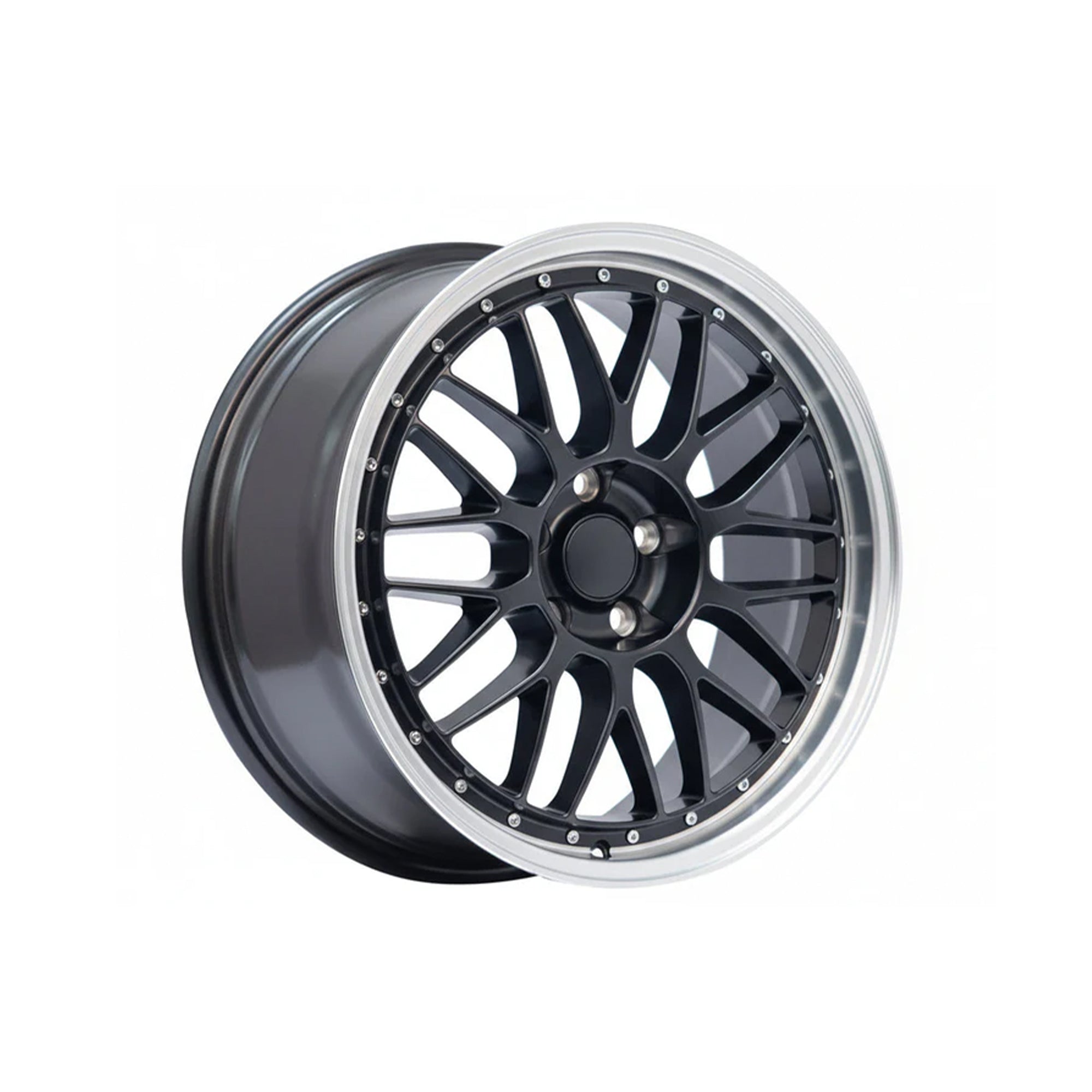 WWC 506 LeMans Split-Spoke Flow-Form Wheel Black Machine Lip