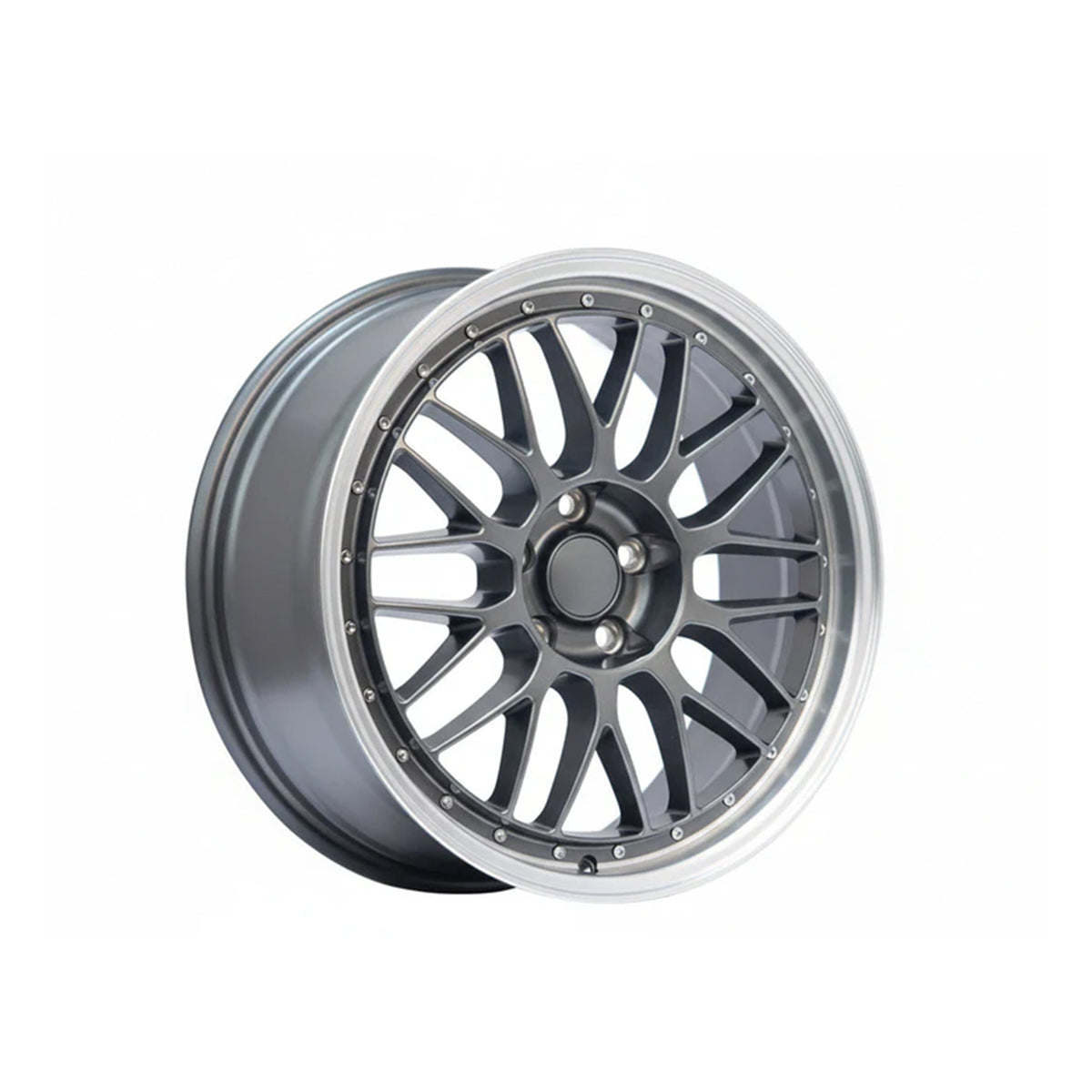 WWC 506 LeMans Split-Spoke Flow-Form Wheel Hyper Black Machine Lip
