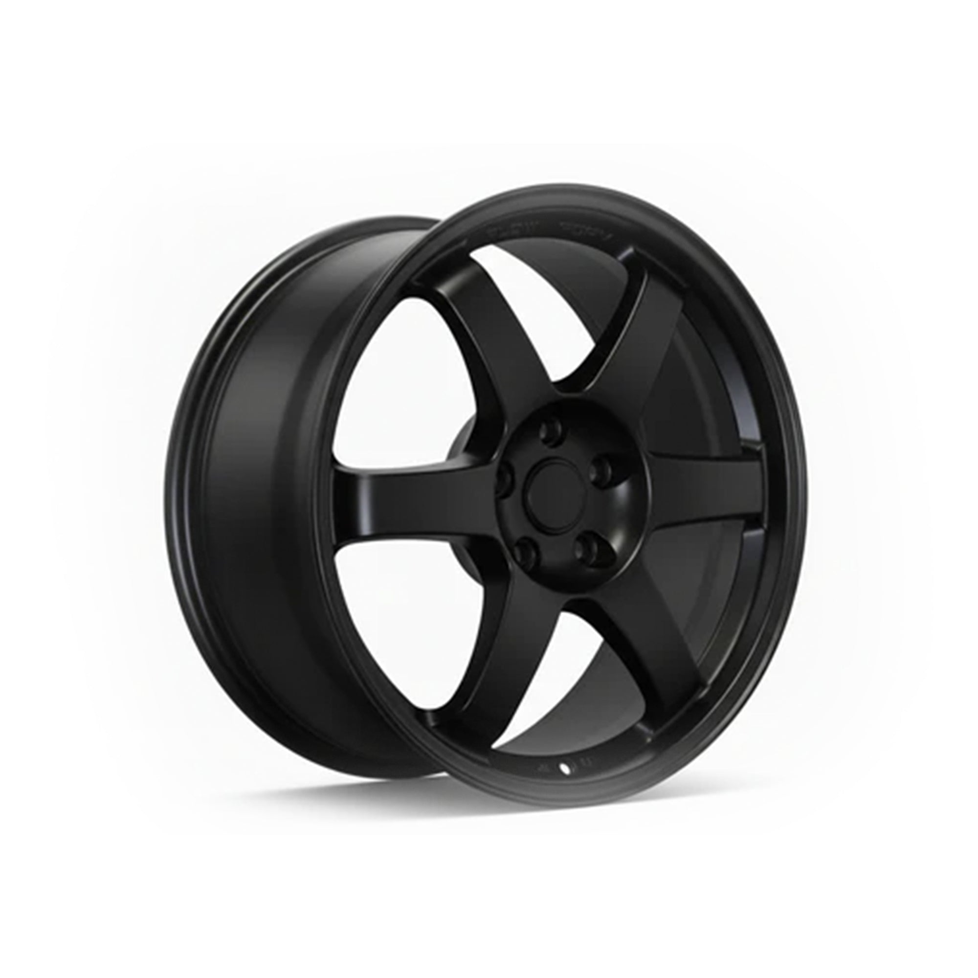 WWC 509 Six-Spoke Flow-Form Wheel Black