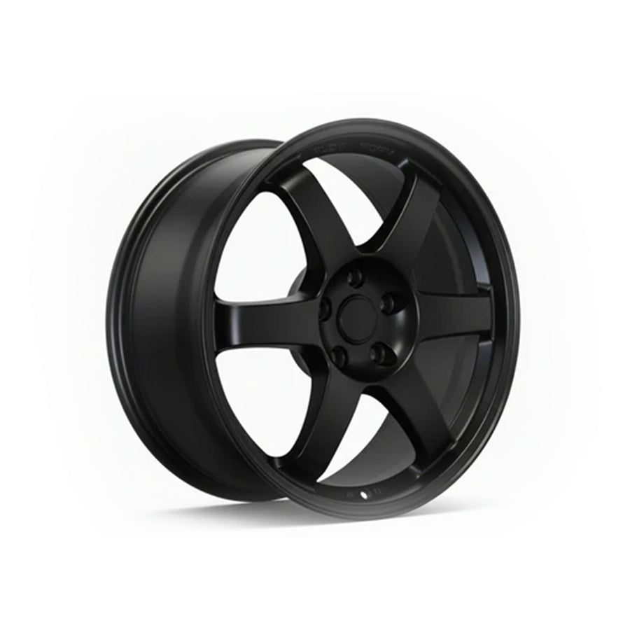 WWC 509 Six-Spoke Flow-Form Wheel Black