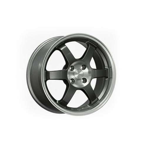 WWC 509 Six-Spoke Flow-Form Wheel Gunmetal Machined