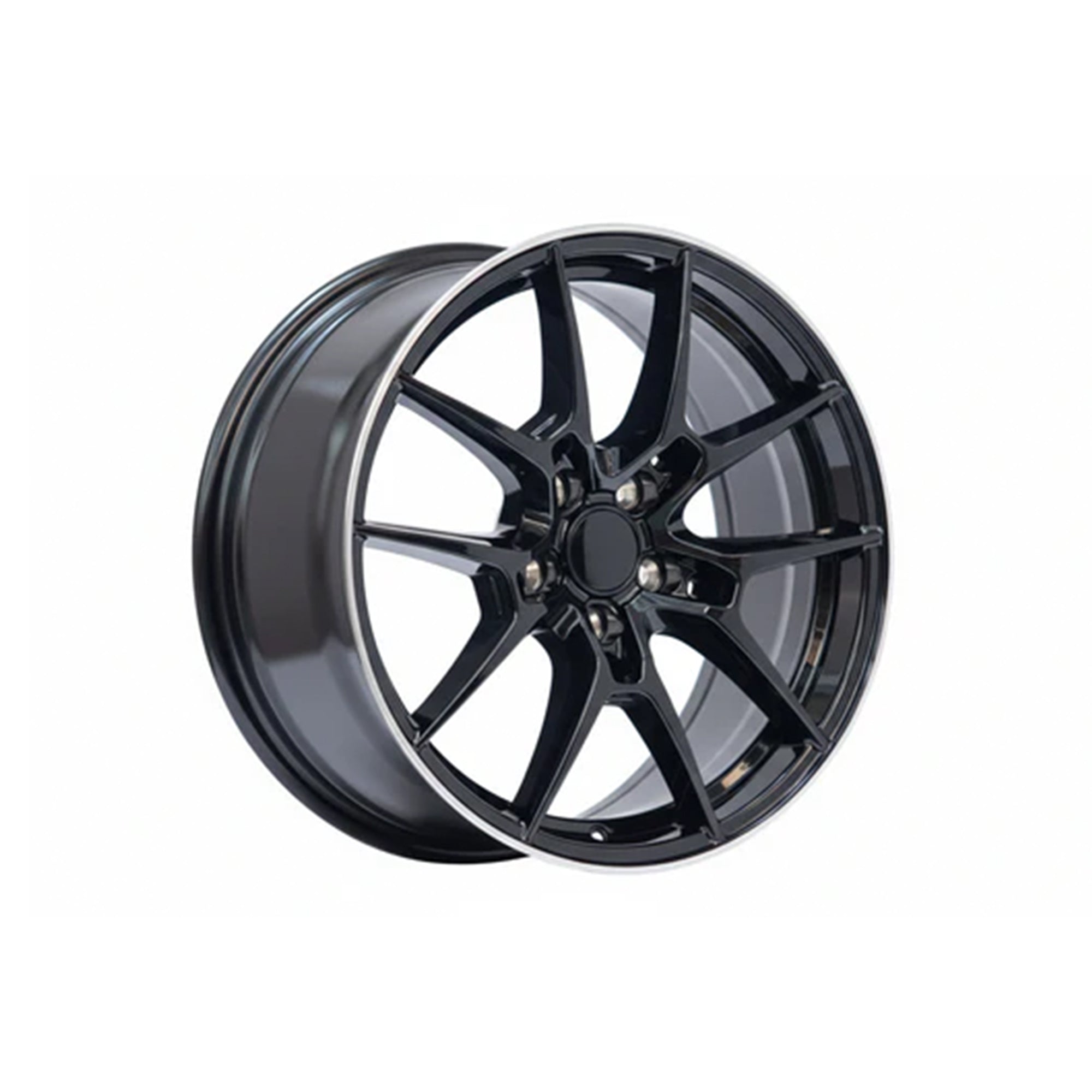WWC G-Series Flow-Form Wheel Matt Black Machined Lip