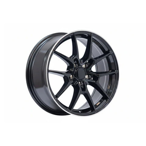 WWC G-Series Flow-Form Wheel Matt Black Machined Lip