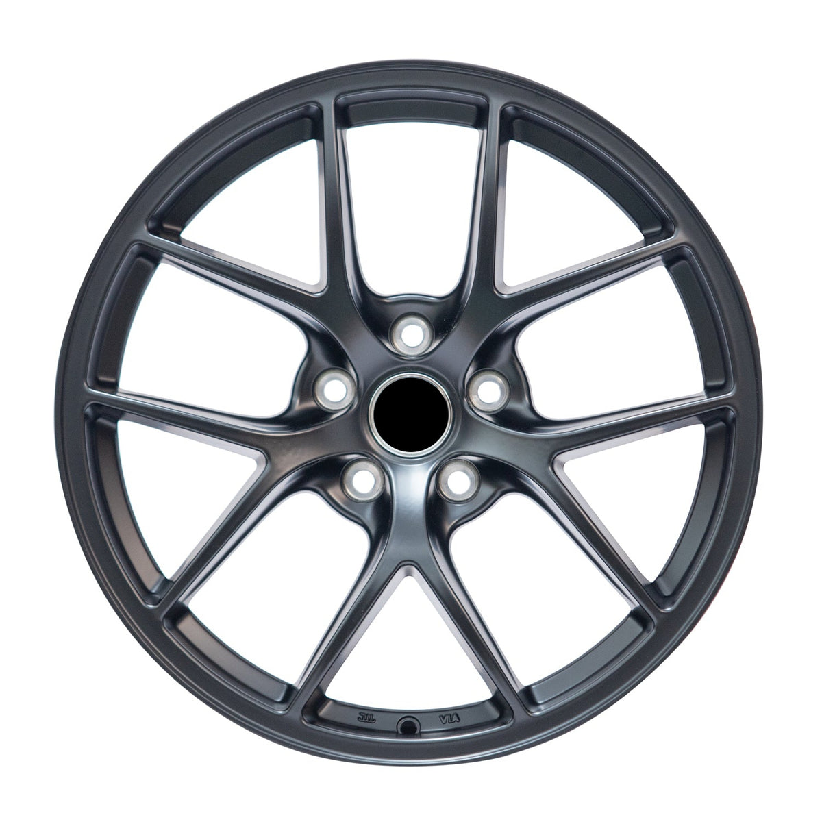 WWC 507 Five-Split-Spoke Flow-Form Wheel Matt Black, photo 2