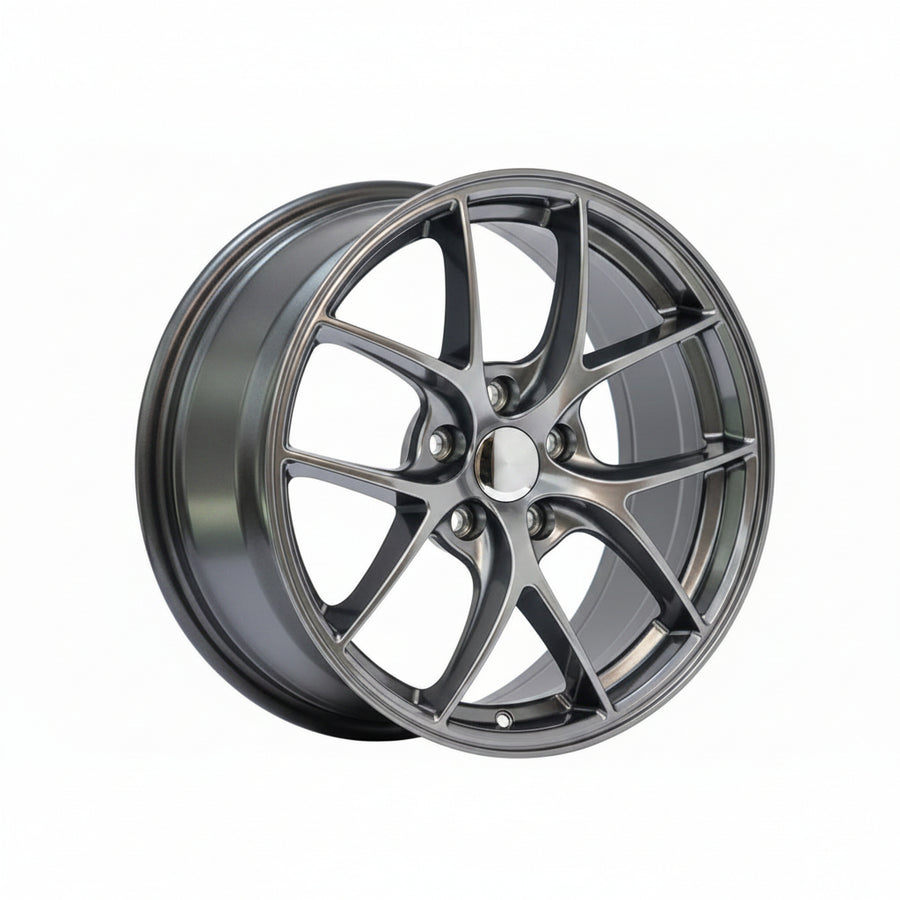 WWC 507 Five-Split-Spoke Flow-Form Wheel Silver