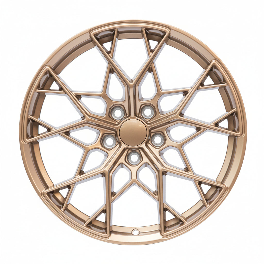 WWC FF10 Multi-Spoke Flow-Form Wheel Matt Bronze, photo 2