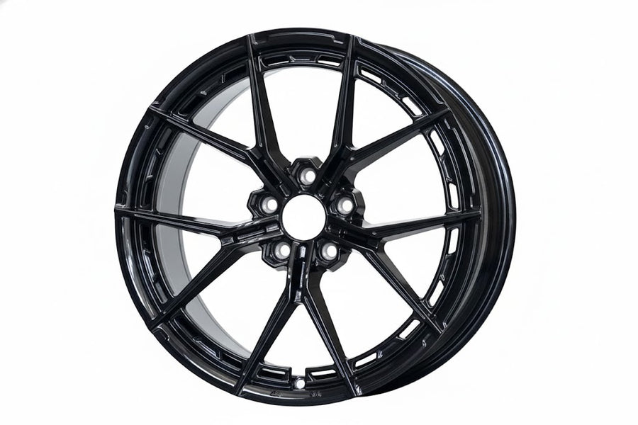 WWC VFX Split-Spoke Flow-Form Wheel Gloss Black