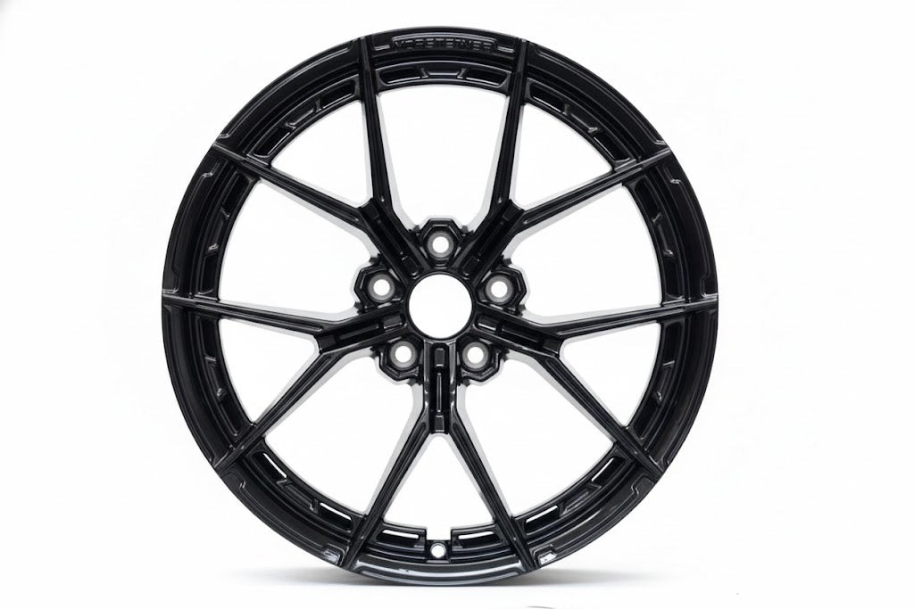 WWC VFX Split-Spoke Flow-Form Wheel Gloss Black, photo 3