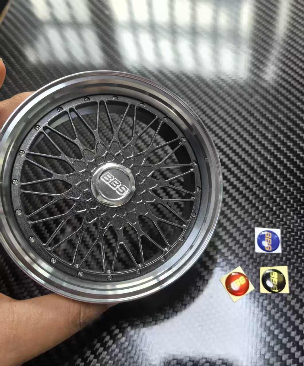 Classic Mesh 10cm Die-Cast Aluminium Mini Wheel – view 2