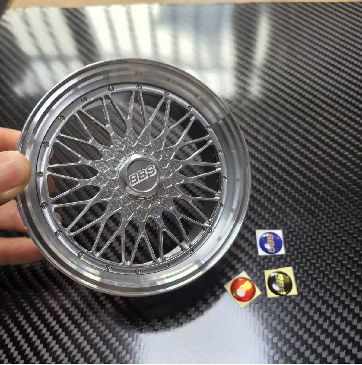 Classic Mesh 10cm Die-Cast Aluminium Mini Wheel – view 4